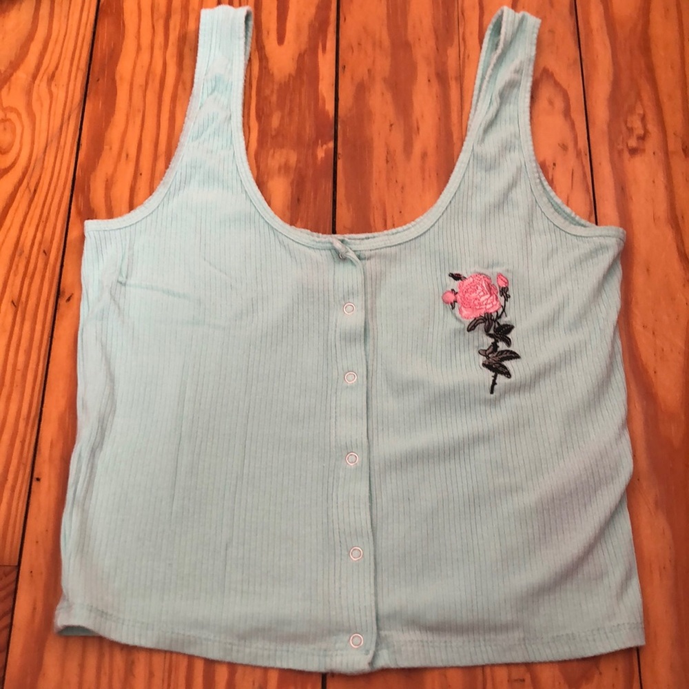 Cropped Kawaii Tank